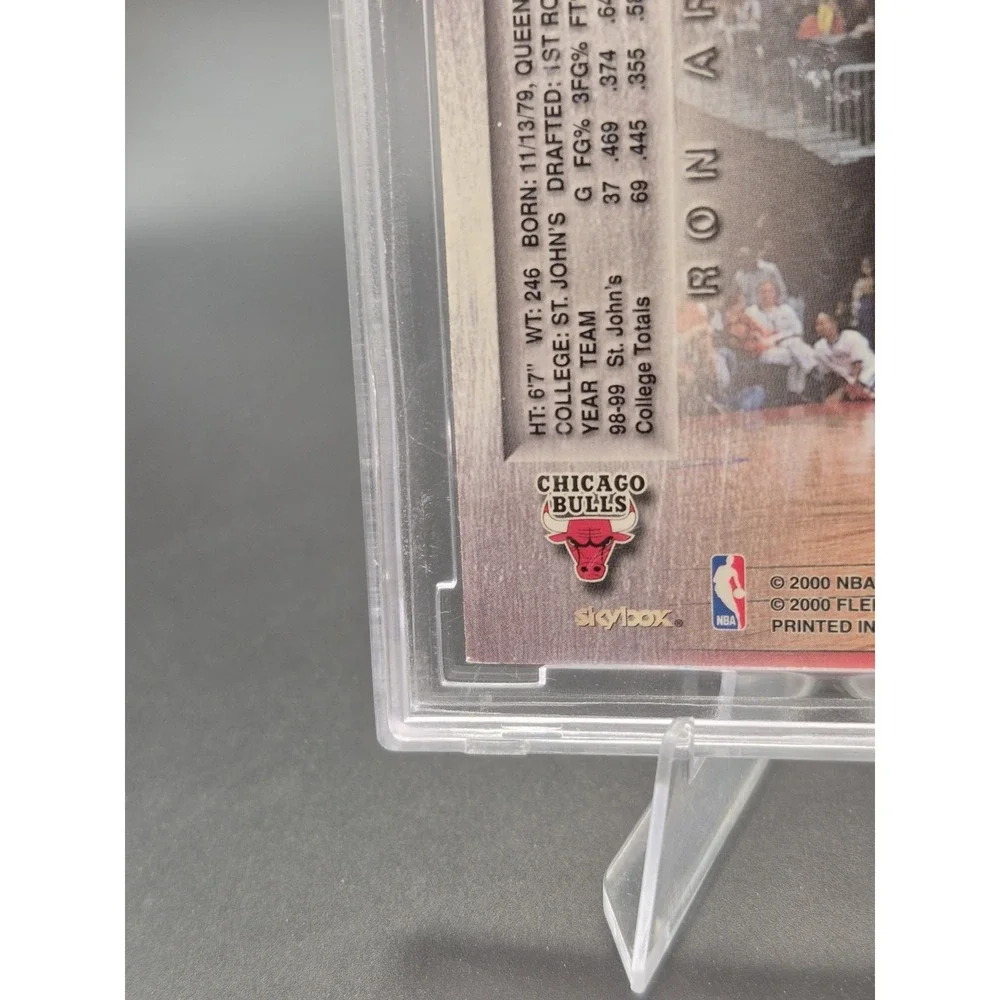 1999-00 Skybox Metal Ron Artest #159 Rookie Chicago Bulls BGGC 9 (RC)